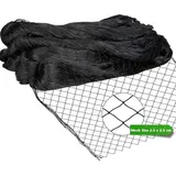 10 m x 15 m Vogelschutznetz, schwarzes Vogelschutznetz, schützt Pflanzen und Trauben vor Schäden (2,5 x 2,5 cm Maschenweite)