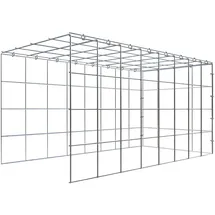 Gabiona C-Ring-Gabione-Anbaukorb Typ 4 40 x 80 x 40 cm Maschenw 10 x 10 cm