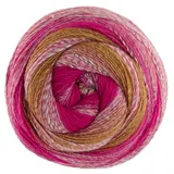 Lana Grossa Gomitolo Fusione | Dochtgarn mit Farbverlauf | Handstrickgarn aus 60% Schurwolle & 40% Polyacryl | 200g Wolle zum Stricken & Häkeln | 700m Garn