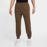Nike CLUB BB JOGGER MOSSWOOD brown/mosswood brown/white S