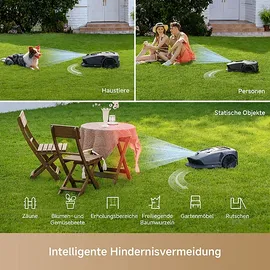 DREAME Mova 600 Mähroboter Kit inkl. 81 Ersatzklingen