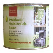 Decklack / Nachstreich-Lasur Blau