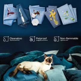 Trada Boxspringbett 200x200 Elektrisch verstellbar Taschenfederkern Doppelmatratze 9 Zonen Topper Bett mit Bettkasten Velour Stoff Dunkelgrau – Dunkelgrau