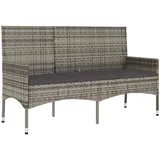 vidaXL Gartenbank 94 x 53 x 85 cm Grau