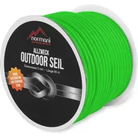 normani Outdoor Sports Allzweck-Outdoor-Seil 5 mm x 60 m rot