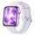 Huawei Watch Fit 5 BT 42 mm Aluminiumgehäuse Silber Weißes Fluorelastomer-Armband M/L
