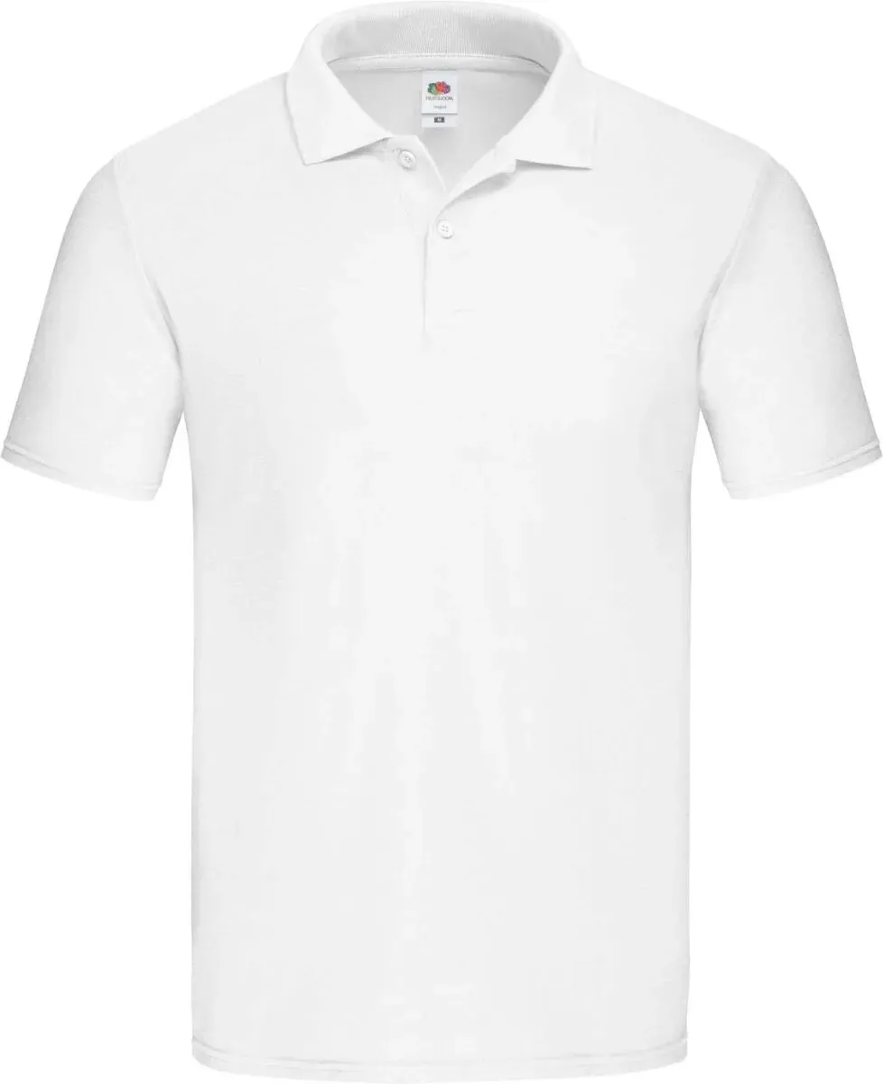 Fruit of the Loom Herren Original Polo 63-050-0 white S