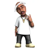 MINIX Tupac Sammelfigur 12 cm