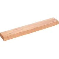 vidaXL Wandregal 140 x 30 x 2-4 cm Hellbraun