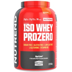 Nutrend Iso Whey Prozero (2250 g, Gesalzenes Karamell)