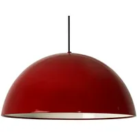 Bamyum Pendelleuchte Lipeo 40 cm, Metall Hängelampe Rot Lampe