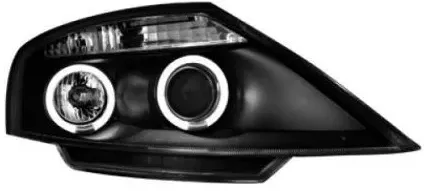 Kristall-Scheinwerfer ANGEL EYES CITROËN C3 (2002+) – schwarz