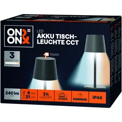 ON&ON Akku Tischleuchte CCT