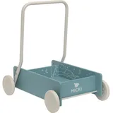 Micki Lauflernwagen Blau, Babyspielzeug