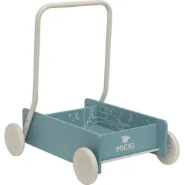 Micki Lauflernwagen Blau, Babyspielzeug