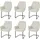MCW Freischwinger G67 Polyester creme-beige 6er Set