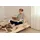 Karup & Social Bett 140 x 200 cm, komplett -Set, beige / kiefer klar