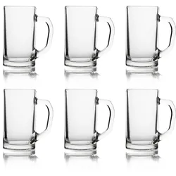 Excelsa Set mit 6 Biergläser Amburgo Glas 49 cl Transparent