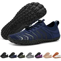 Barezoey Barfußschuhe Damen barfuss Schuhe Herren Wasserschuhe Gesunde & Bequeme Walkingschuhe Aquaschuhe Barfuss Strandschuhe Badeschuhe Breiter Zehenbox Schwimmschuhe Traillaufschuhe Fitnessschuhe - 40 EU