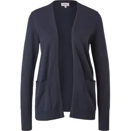 s.Oliver Strickjacke aus Viskosemix Blau 38