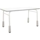 HJH Office Kinderschreibtisch KID GRO T Weiß / Grau