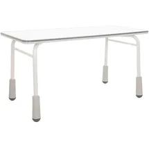 HJH Office Kinderschreibtisch KID GRO T Weiß / Grau