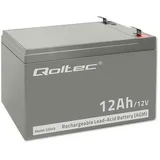 Qoltec AGM Batterie 12V 12Ah 1 St.