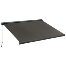 Outsunny Markise 300 x 250 cm dunkelgrau