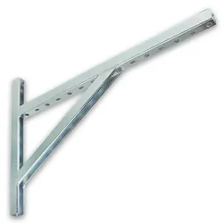 Stützkonsolen mit verschiedenen Schienenprofilen und Längen (Ausführung: L= 600mm. Schienenprofil 28/30)