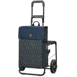 Andersen Shopper Komfort Shopper Fita Einkaufstrolley 57 cm  blau
