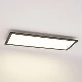 LINDBY Nelios 1 LED-Panel 80 x 30 cm schwarz