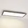 LINDBY Nelios 1 LED-Panel 80 x 30 cm schwarz