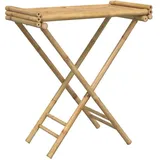 vidaXL Tabletttisch Klappbar 70,5 x 42,5 x 80 cm Braun