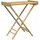 vidaXL Tabletttisch Klappbar 70,5 x 42,5 x 80 cm Braun