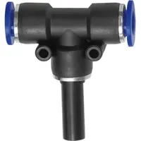 Riegler T-Steckverbindung, Stecknippel 8 mm »Blaue Serie«, Schlauch- Ø6
