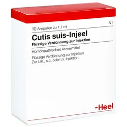 Cutis suis Injeel Ampullen