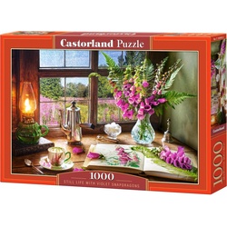 Castorland Still Life with Violet Snapdragons 1000 pcs Puzzlespiel 1000 Stück(e) Kunst (1000 Teile)