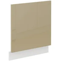 Küchen-Preisbombe Frontblende Geschirrspüler 60 cm Cappuccino Hochglanz
