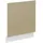 Küchen-Preisbombe Frontblende Geschirrspüler 60 cm Cappuccino Hochglanz