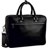 LEONHARD HEYDEN Montreal Aktentasche Leder 40 cm schwarz