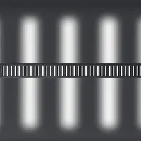 alcadrain Duschrost PURE BLACK für Duschrinnen, Schwarz-Matt 550 mm