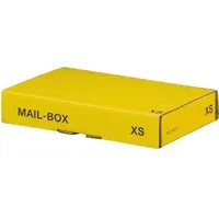Smartboxpro Smartboxpro, Versandkarton + Versandbox, Paket-Versandkarton MAIL BOX, Gr”áe: XS, gelb