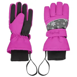 Playshoes Finger-Handschuh Schneeflocken Rot 4