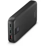 Hama PD 10 Powerbank 10000 mAh USB PD 3.0, Quick Charge 3.0 LiPo Anthrazit
