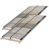 Sleepneo Lattenrost 160x200 cm 28 Latten 7-Zonen Belastbarkeit ca. 140 kg Schichtholz aus Birke Montage in Eigenregie Made in Germany