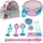 Lexibook Musikinstrumente Set 7-teilig rosa/blau