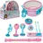 Lexibook Musikinstrumente Set 7-teilig rosa/blau