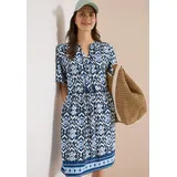 Cecil Midikleid grafisch Blau L