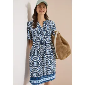 Cecil Midikleid grafisch Blau L