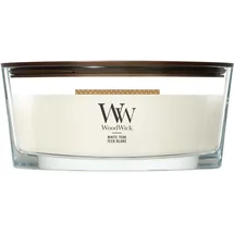 Woodwick White Teak Duftkerze 454 g weiß